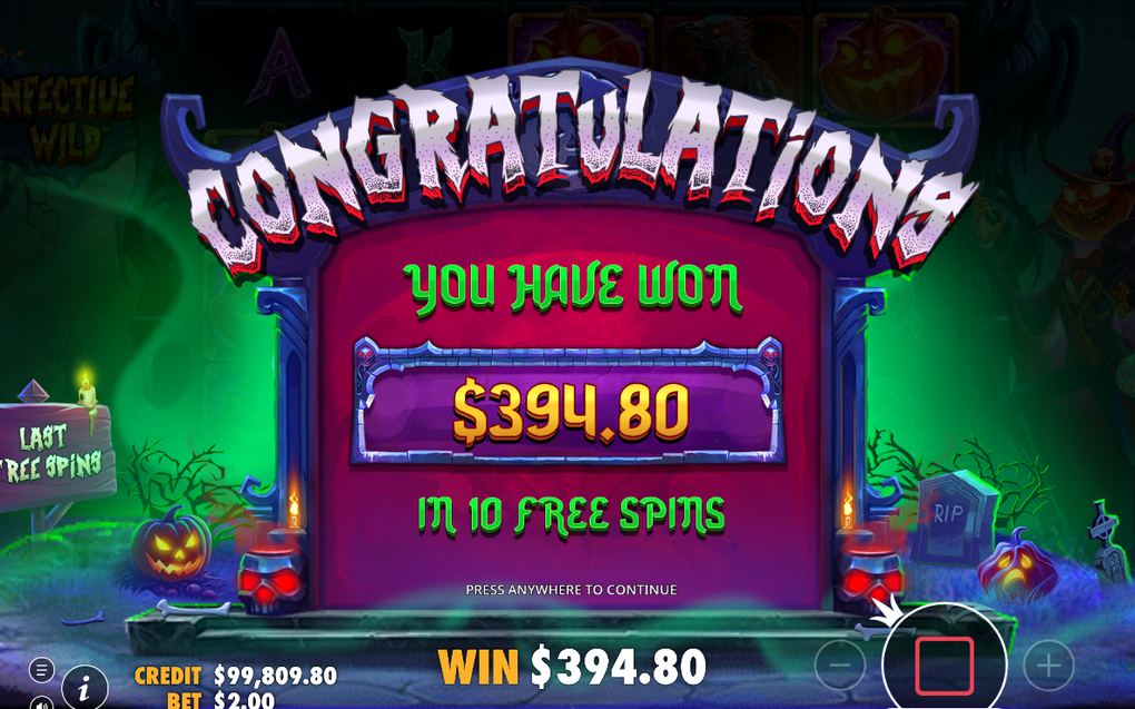 Another win on the 5x5 grid, paid per line