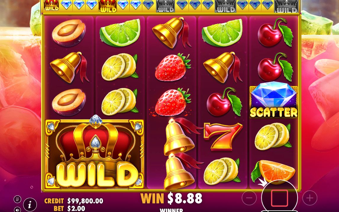 Bigger WILD block during Free Spins after retrigger